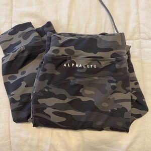 Alphalete camo joggers